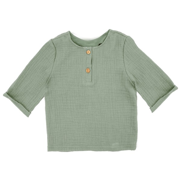 Рубашка для мальчика с рукавами 3/4, муслиновая Maximo, зеленый
Рубашка для мальчика с рукавами 3/4, муслиновая Maximo, зеленый