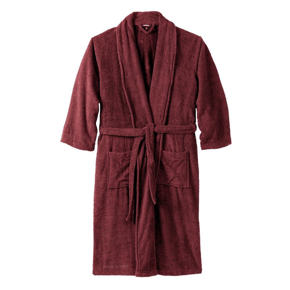 Большой и высокий мужской махровый халат Kingsize с карманами KingSize, цвет Burgundy
Большой и высокий мужской махровый халат Kingsize с карманами KingSize, цвет Burgundy