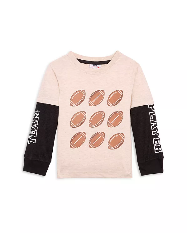 Футболка с длинным рукавом для мальчиков, в которой играет команда - для маленьких детей. Mish Mish, бежевый
Футболка с длинным рукавом для мальчиков, в которой играет команда - для маленьких детей. Mish Mish, бежевый