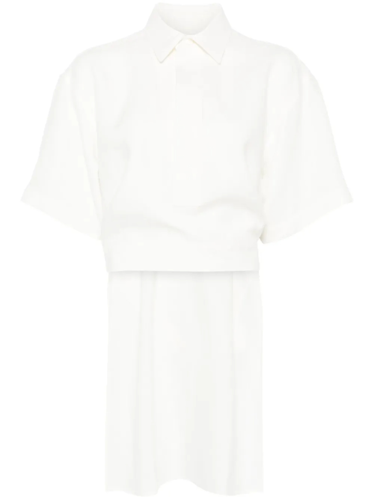 Льняная рубашка Plan C, белый 
Льняная рубашка Plan C, белый