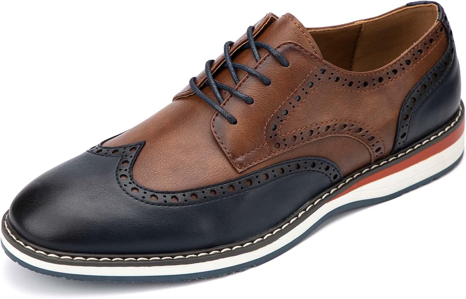 Мужские оксфорды Meijiana, повседневные туфли с кожаными шнурками для мужчин, деловые оксфорды, Brown-06
Мужские оксфорды Meijiana, повседневные туфли с кожаными шнурками для мужчин, деловые оксфорды, Brown-06