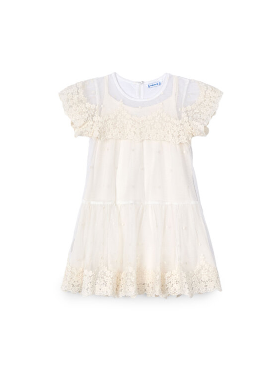 Элегантное платье обычного кроя 3909 Mayoral, бежевый
Элегантное платье обычного кроя 3909 Mayoral, бежевый