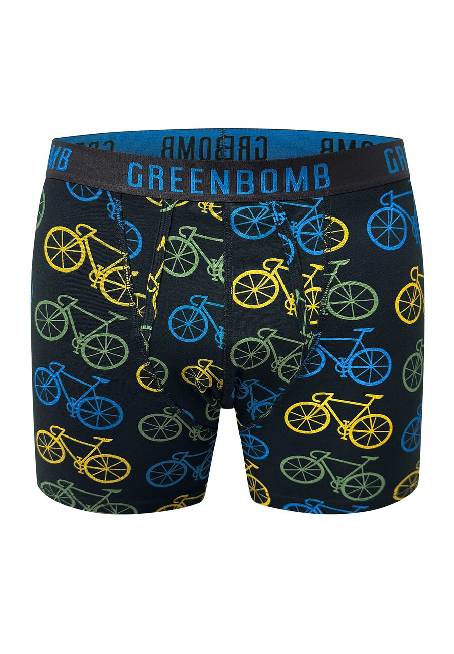Боксеры GREENBOMB Bike Big 2, черный 
Боксеры GREENBOMB Bike Big 2, черный