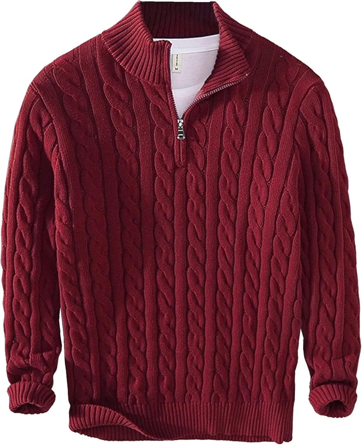 Классический свитер с застежкой на четверть для мужчин QOAAIE
Классический свитер с застежкой на четверть для мужчин QOAAIE