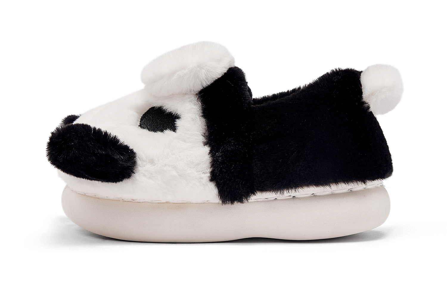 Детские домашние тапочки для детей DAVE&BELLA, черный/белый