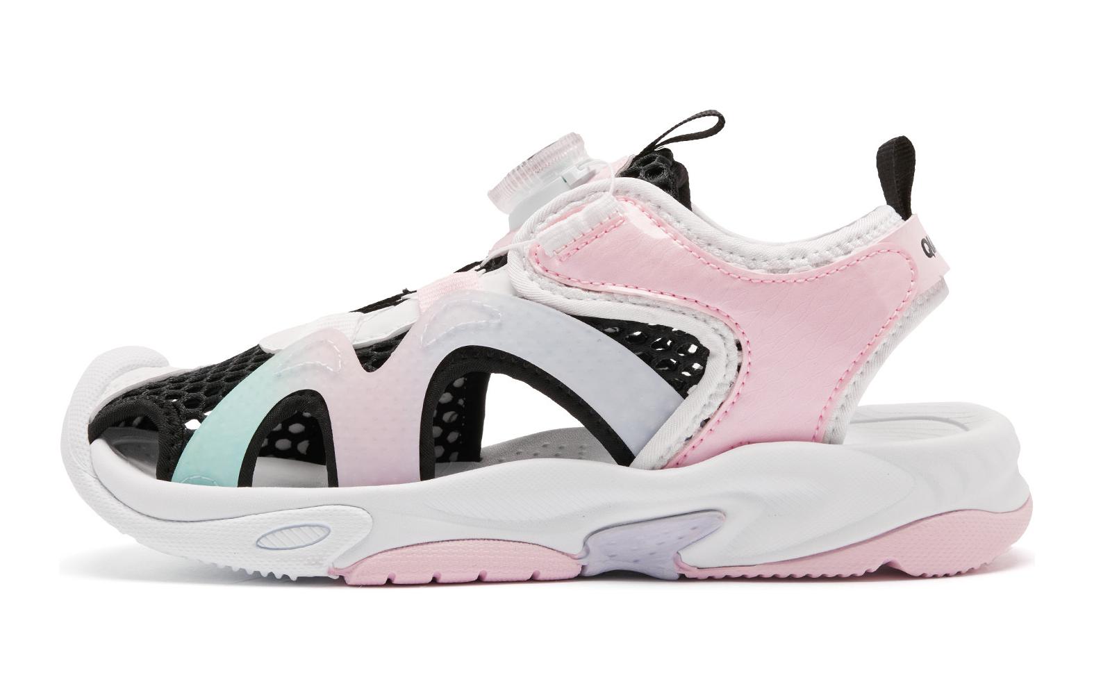 Сандалии детские с дышащей амортизацией для подростков QIAODAN, черный/розовый
Сандалии детские с дышащей амортизацией для подростков QIAODAN, черный/розовый