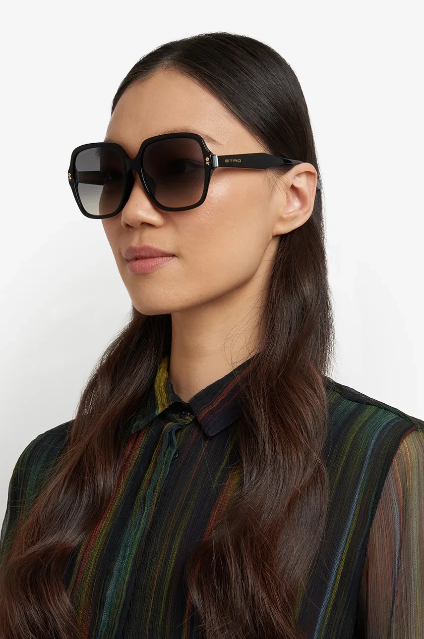 Солнцезащитные очки Etro, черный
Солнцезащитные очки Etro, черный