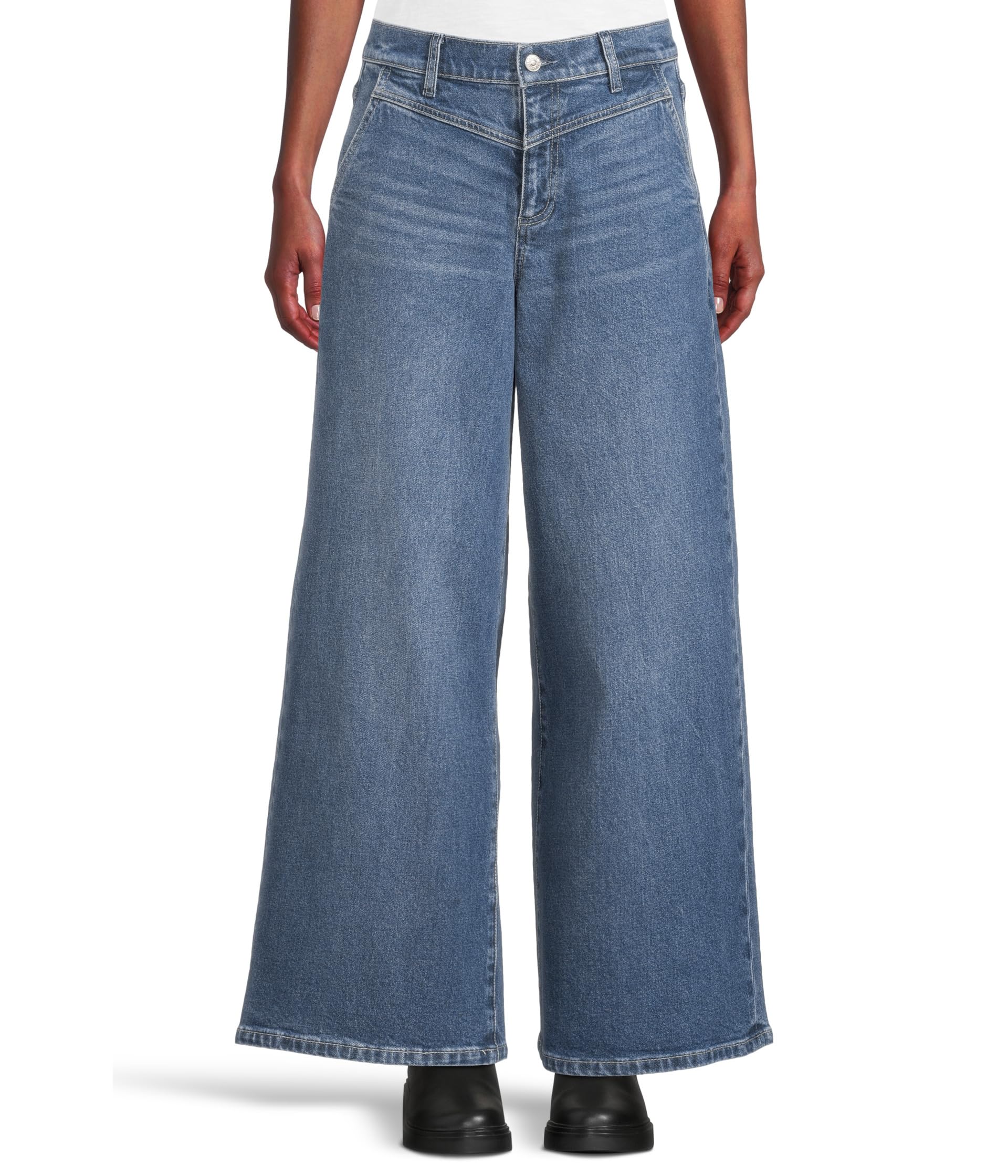 Джинсы Paige Cameron Wide Leg 31 w/ Front Yoke And Trouser Pockets in Katerina, цвет Katerina
Джинсы Paige Cameron Wide Leg 31 w/ Front Yoke And Trouser Pockets in Katerina, цвет Katerina