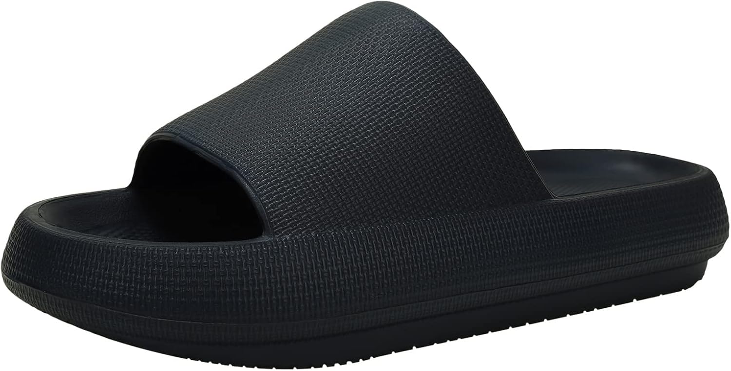 Женские и мужские шлепанцы Cloud Pillow, мягкие сандалии EVA, нескользящие пляжные шлепанцы, для душа и ванной, с открытым носком, мягкая подушка, домашние тапочки (Цвет: A-2, Размер обуви: 44-45) Ansair, 44-45 B-7
Женские и мужские шлепанцы Cloud Pillow, мягкие сандалии EVA, нескользящие пляжные шлепанцы, для душа и ванной, с открытым носком, мягкая подушка, домашние тапочки (Цвет: A-2, Размер обуви: 44-45) Ansair, 44-45 B-7