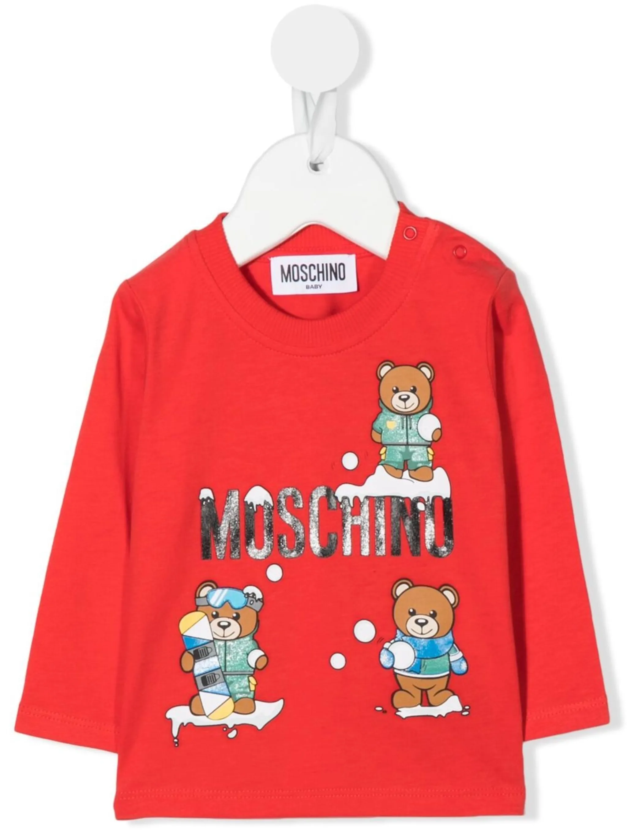 Футболка Teddy Bear с принтом Moschino Kids, красный
Футболка Teddy Bear с принтом Moschino Kids, красный