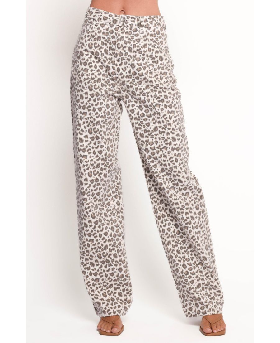 Женские джинсы Leila с принтом и широкими штанинами Petal and Pup, Leopard
Женские джинсы Leila с принтом и широкими штанинами Petal and Pup, Leopard