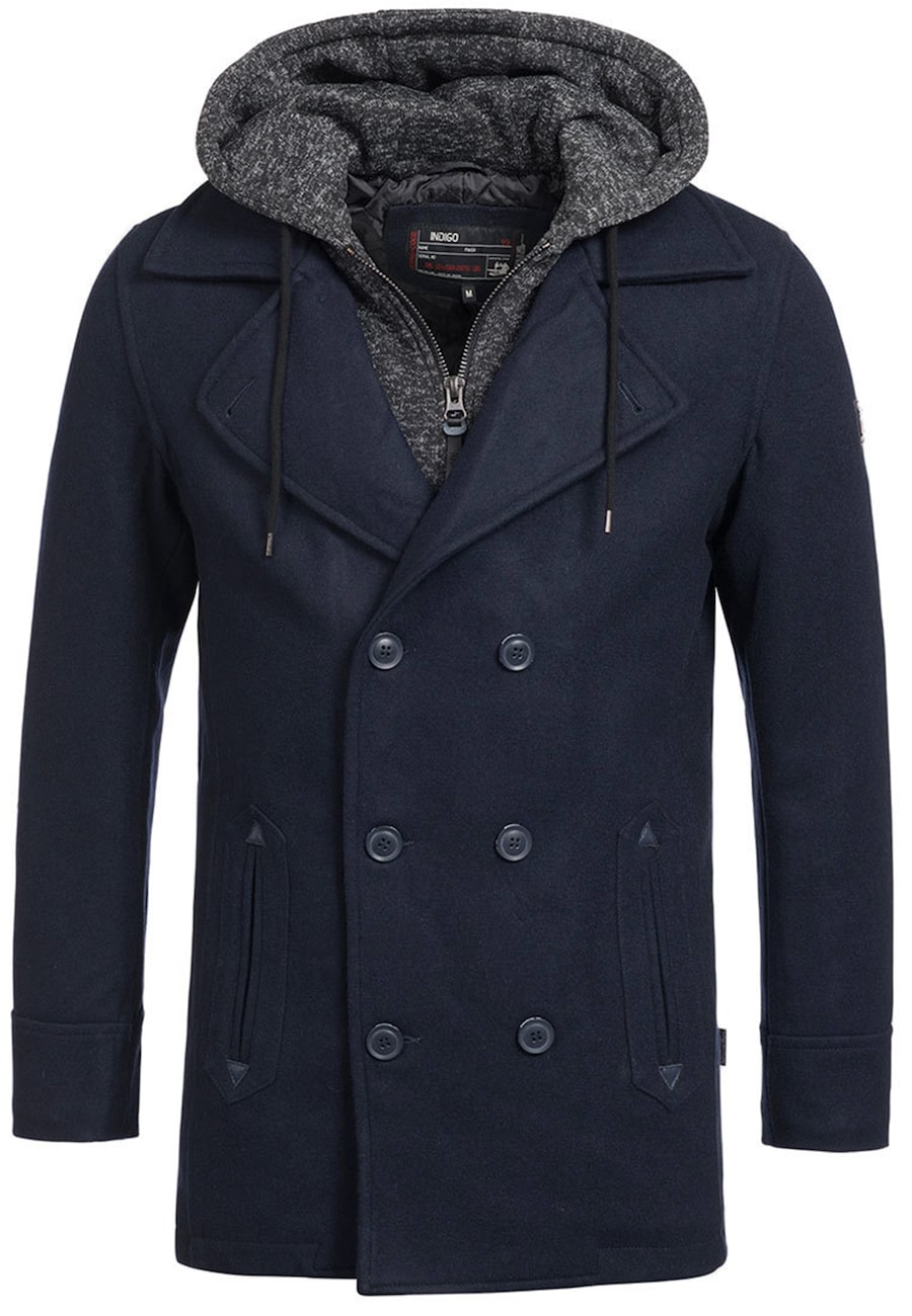 Пальто межсезонное INDICODE JEANS Cliff, темно-синий
Пальто межсезонное INDICODE JEANS Cliff, темно-синий