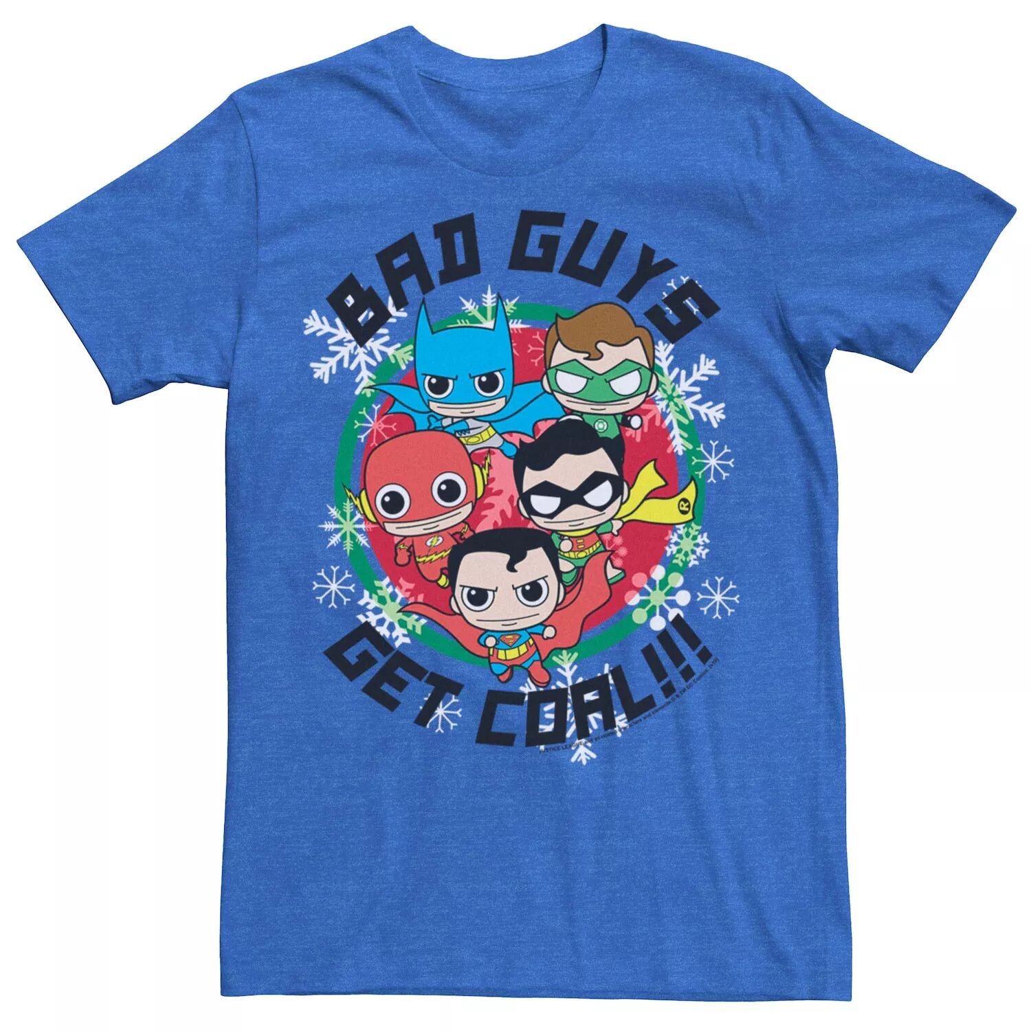 Мужская рождественская футболка DC Comics «Лига справедливости Bad Guys Get Coal» Licensed Character, Синий, Мужская рождественская футболка DC Comics «Лига справедливости Bad Guys Get Coal» Licensed Character
Мужская рождественская футболка DC Comics «Лига справедливости Bad Guys Get Coal» Licensed Character, Синий, Мужская рождественская футболка DC Comics «Лига справедливости Bad Guys Get Coal» Licensed Character