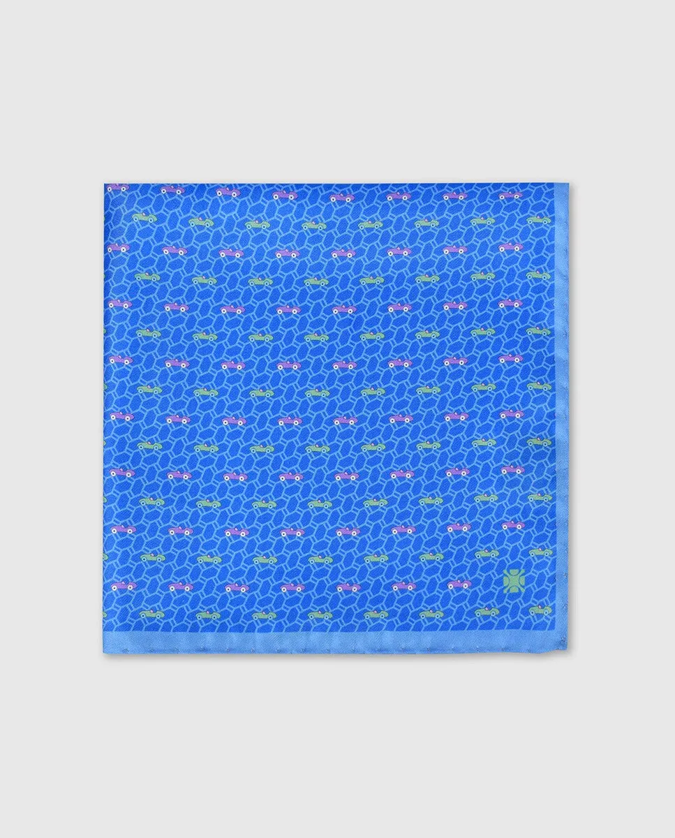 Мужской шелковый шарф Olimpo, синий
Мужской шелковый шарф Olimpo, синий