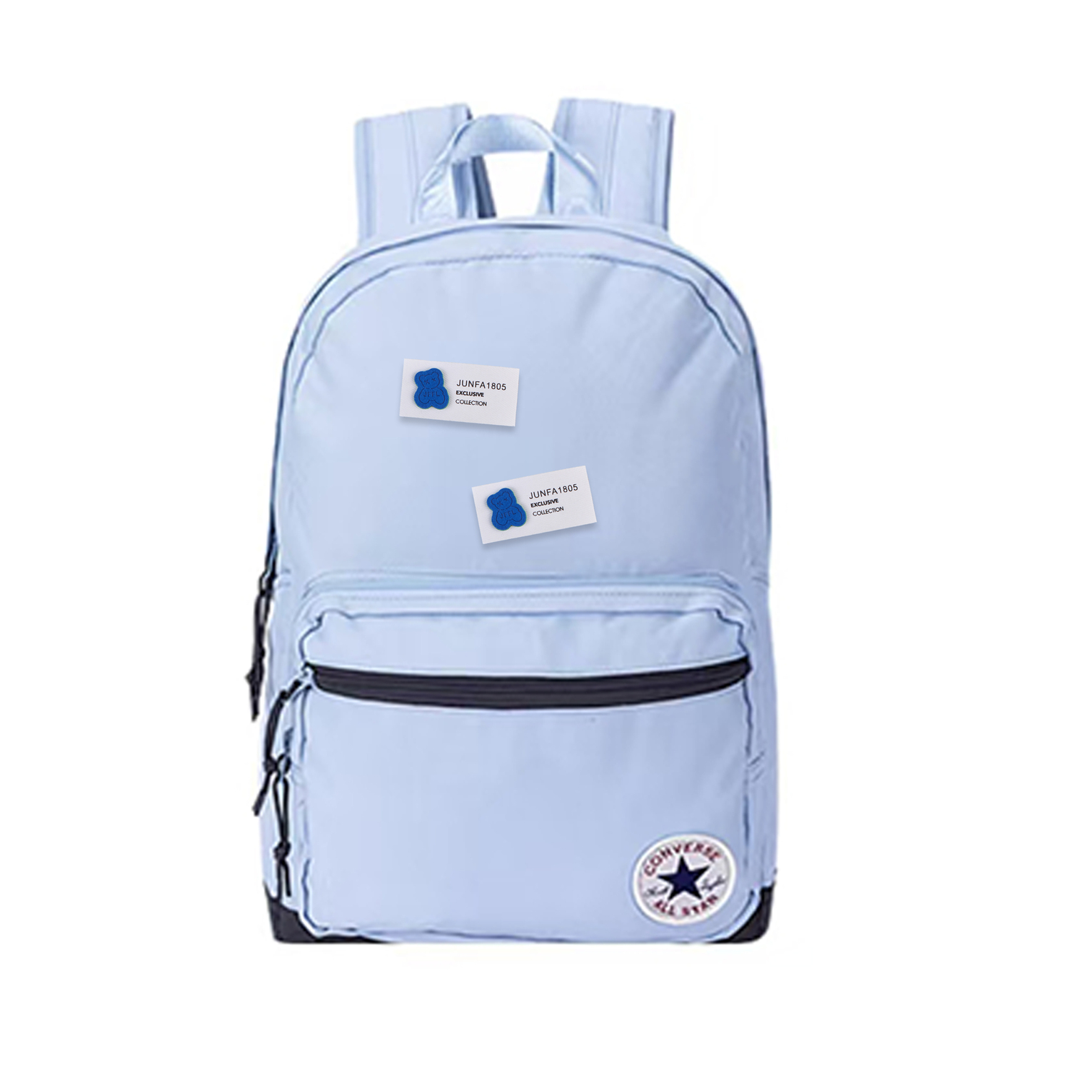 Converse Средний рюкзак из полиэстера для женщин Light Haze Blue, Cute Blue Bear 
Converse Средний рюкзак из полиэстера для женщин Light Haze Blue, Cute Blue Bear