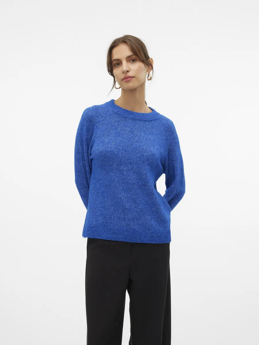 Свитер с круглым вырезом Vero Moda "VMFILUCA LS O-NECK PULLOVER GA NOOS", цвет Surf The Web Detail:Melange
Свитер с круглым вырезом Vero Moda "VMFILUCA LS O-NECK PULLOVER GA NOOS", цвет Surf The Web Detail:Melange