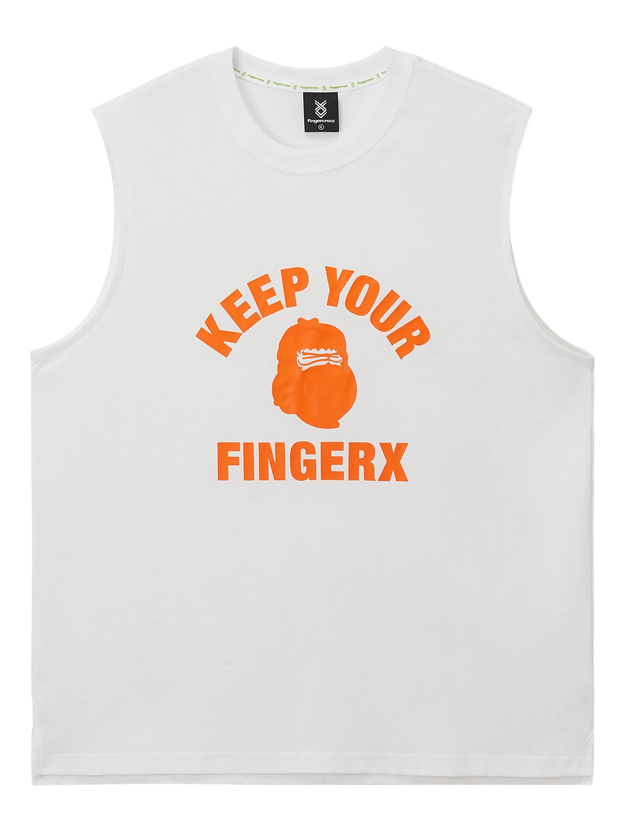 Топ с графичным принтом Fingercroxx, белый
Топ с графичным принтом Fingercroxx, белый