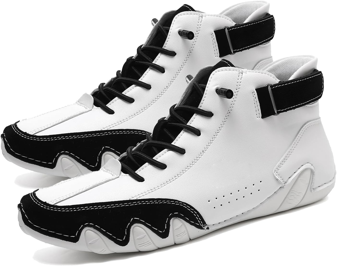 Ортопедические кроссовки для мужчин и женщин, водонепроницаемые и дышащие, высокие короткие ботинки для хайкинга, кемпинга и вождения, всесезонные высокие Ermopatry, белый/черный
Ортопедические кроссовки для мужчин и женщин, водонепроницаемые и дышащие, высокие короткие ботинки для хайкинга, кемпинга и вождения, всесезонные высокие Ermopatry, белый/черный