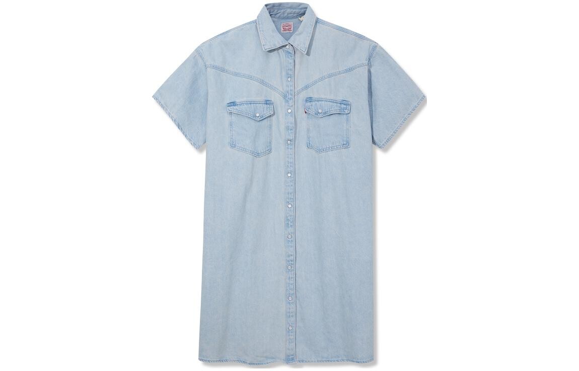 Женское платье с шортами и рукавами Levi's levi’s, цвет Blue 
Женское платье с шортами и рукавами Levi's levi’s, цвет Blue