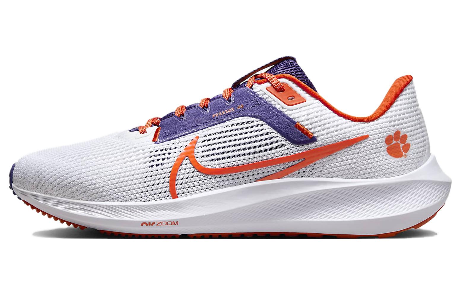 Pegasus 40 Clemson Nike, бело-фиолетовая
Pegasus 40 Clemson Nike, бело-фиолетовая