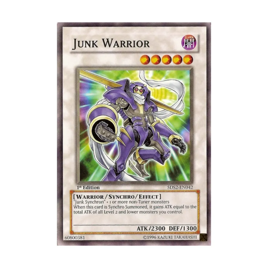 CCG Мусорный воин (Обычный), Yu-Gi-Oh - Structure Deck - Yu-Gi-Oh! 5D's 2 - Singles
CCG Мусорный воин (Обычный), Yu-Gi-Oh - Structure Deck - Yu-Gi-Oh! 5D's 2 - Singles