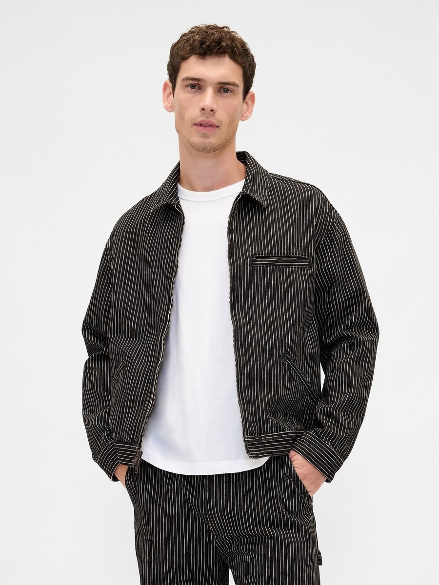 Куртка GAP PINSTRIPE ZIP JACKET, Black
Куртка GAP PINSTRIPE ZIP JACKET, Black