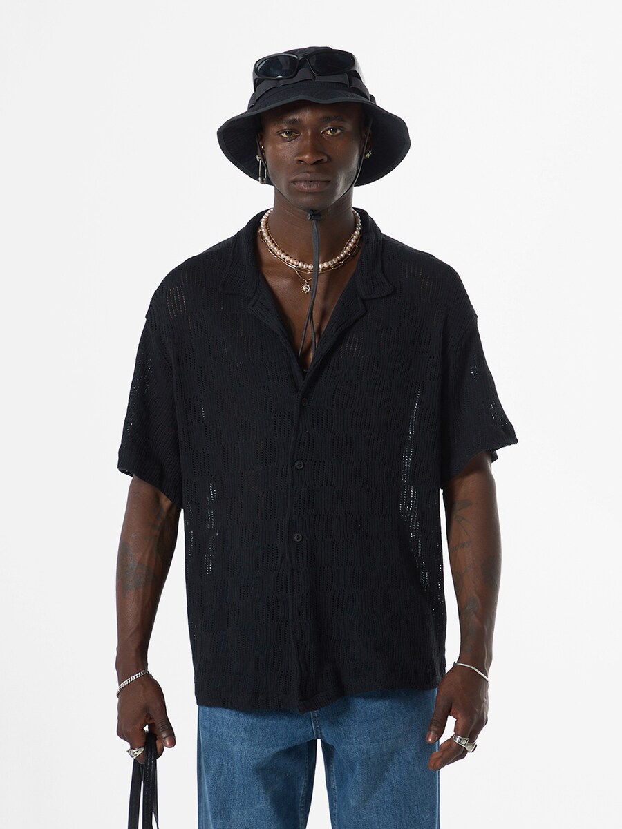 Рубашка на пуговицах Comfort fit VAMOS CLO, черный
Рубашка на пуговицах Comfort fit VAMOS CLO, черный