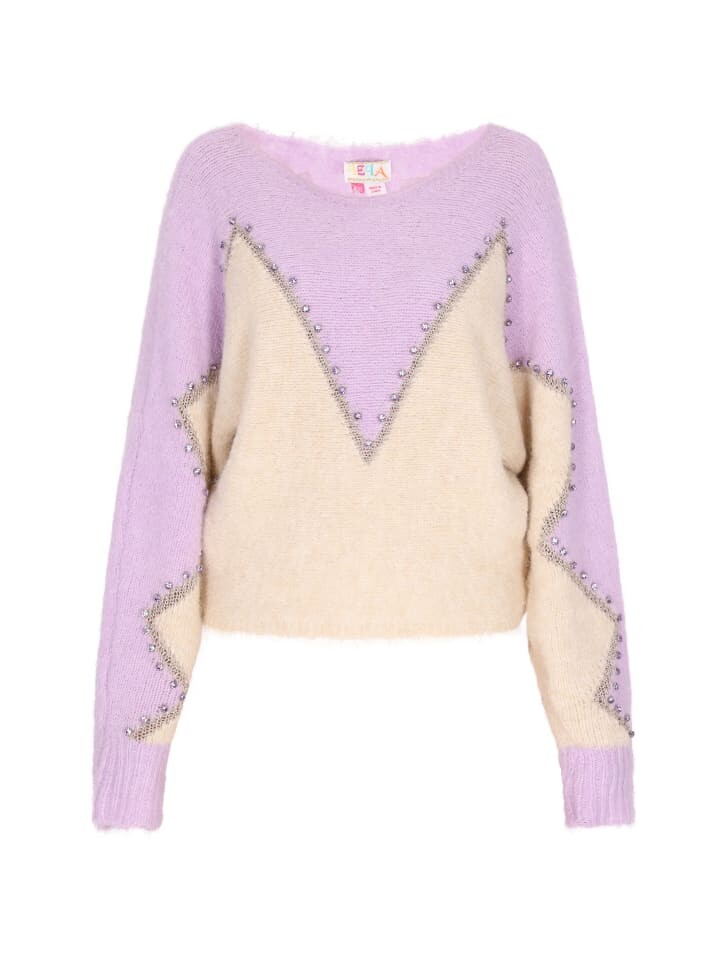 Пуловер IZIA Pullover, цвет Lavender Creme 
Пуловер IZIA Pullover, цвет Lavender Creme