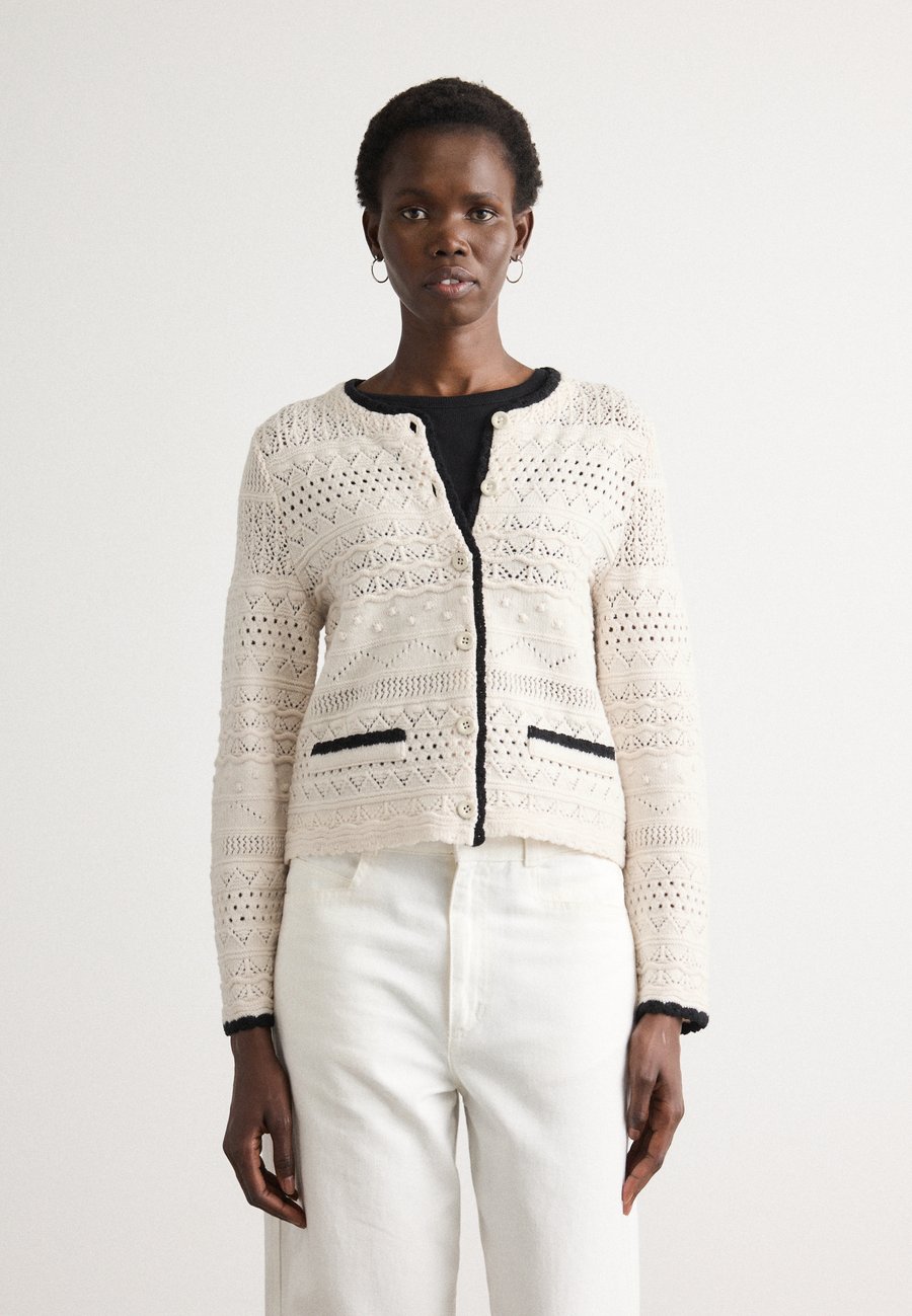 Кардиган Marc Cain Cardigan, Smoke/Off-White
Кардиган Marc Cain Cardigan, Smoke/Off-White