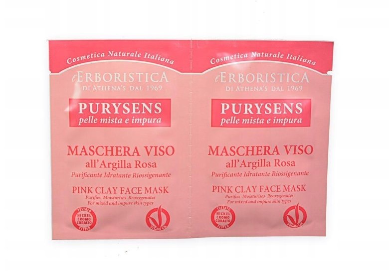 Маска для лица с розовой глиной и пребиотиками L'Erboristica Purysens, 20 мл
Маска для лица с розовой глиной и пребиотиками L'Erboristica Purysens, 20 мл