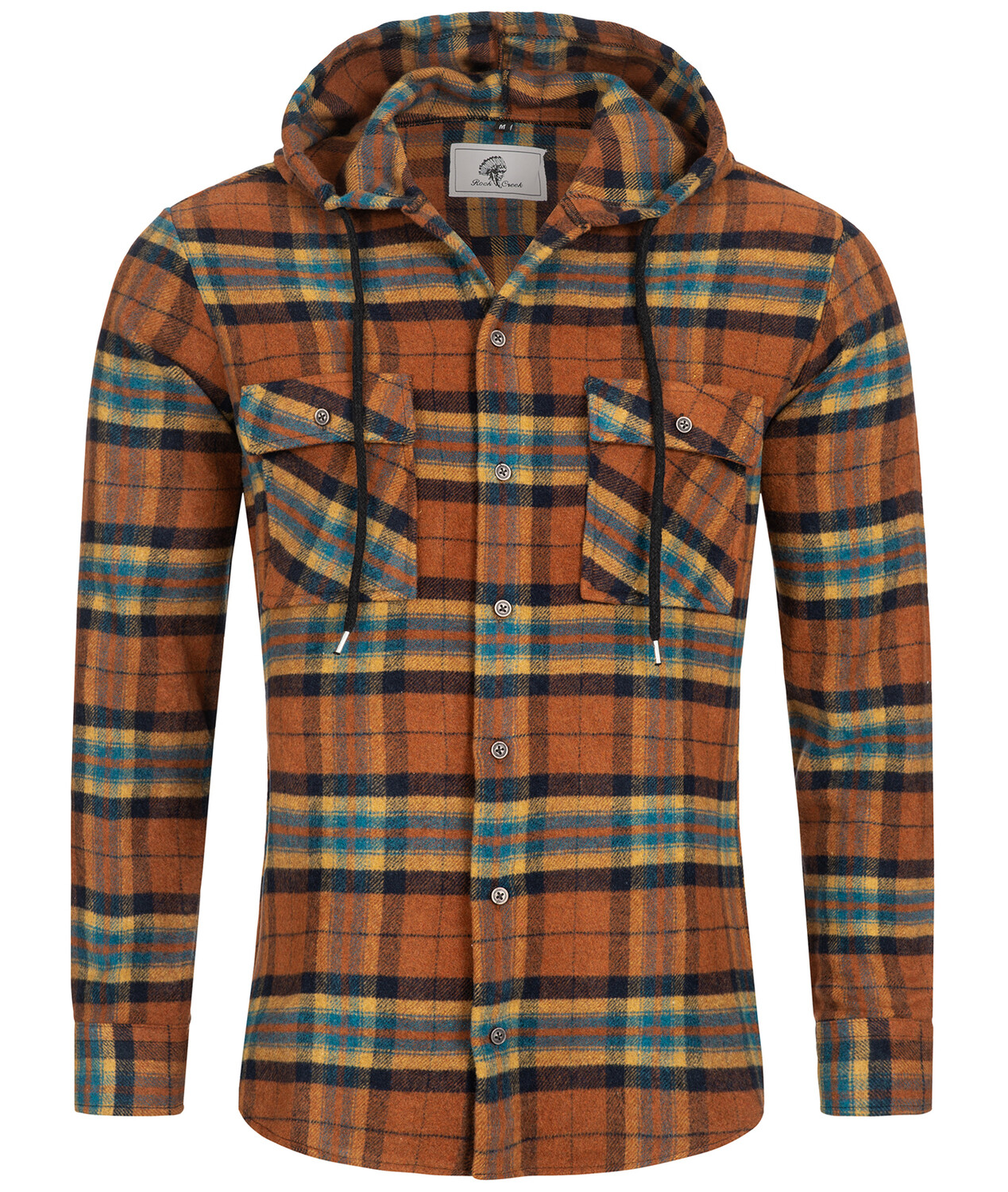 Рубашка Rock Creek, коричневый
Рубашка Rock Creek, коричневый