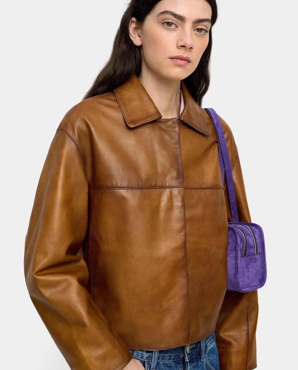 Женская куртка-пилот 100% кожа, гладкая Parfois, песочный
Женская куртка-пилот 100% кожа, гладкая Parfois, песочный