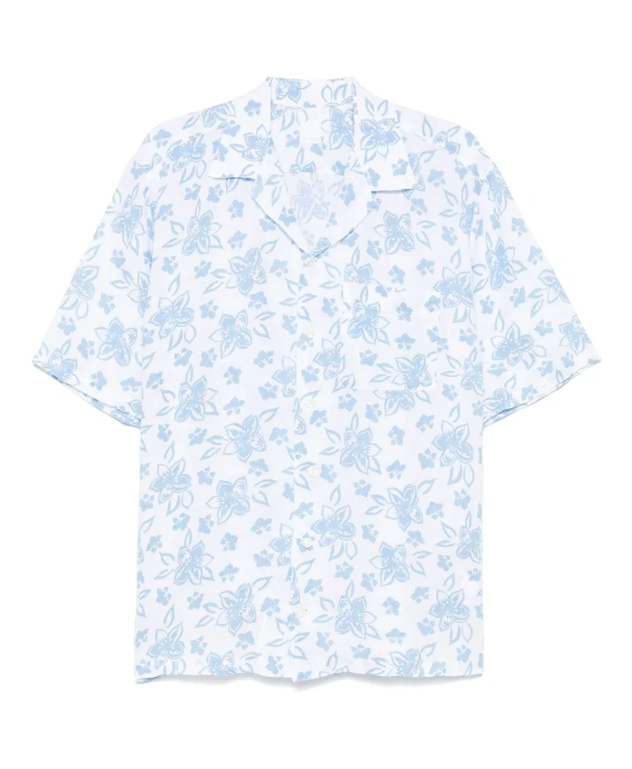 Белая льняная рубашка с цветочным узором 120% Lino, мультиколор
Белая льняная рубашка с цветочным узором 120% Lino, мультиколор