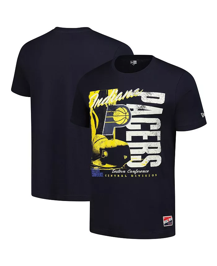 Мужская футболка Indiana Pacers в винтажном стиле с эффектом поношенности, цветовая гамма Navy New Era
Мужская футболка Indiana Pacers в винтажном стиле с эффектом поношенности, цветовая гамма Navy New Era