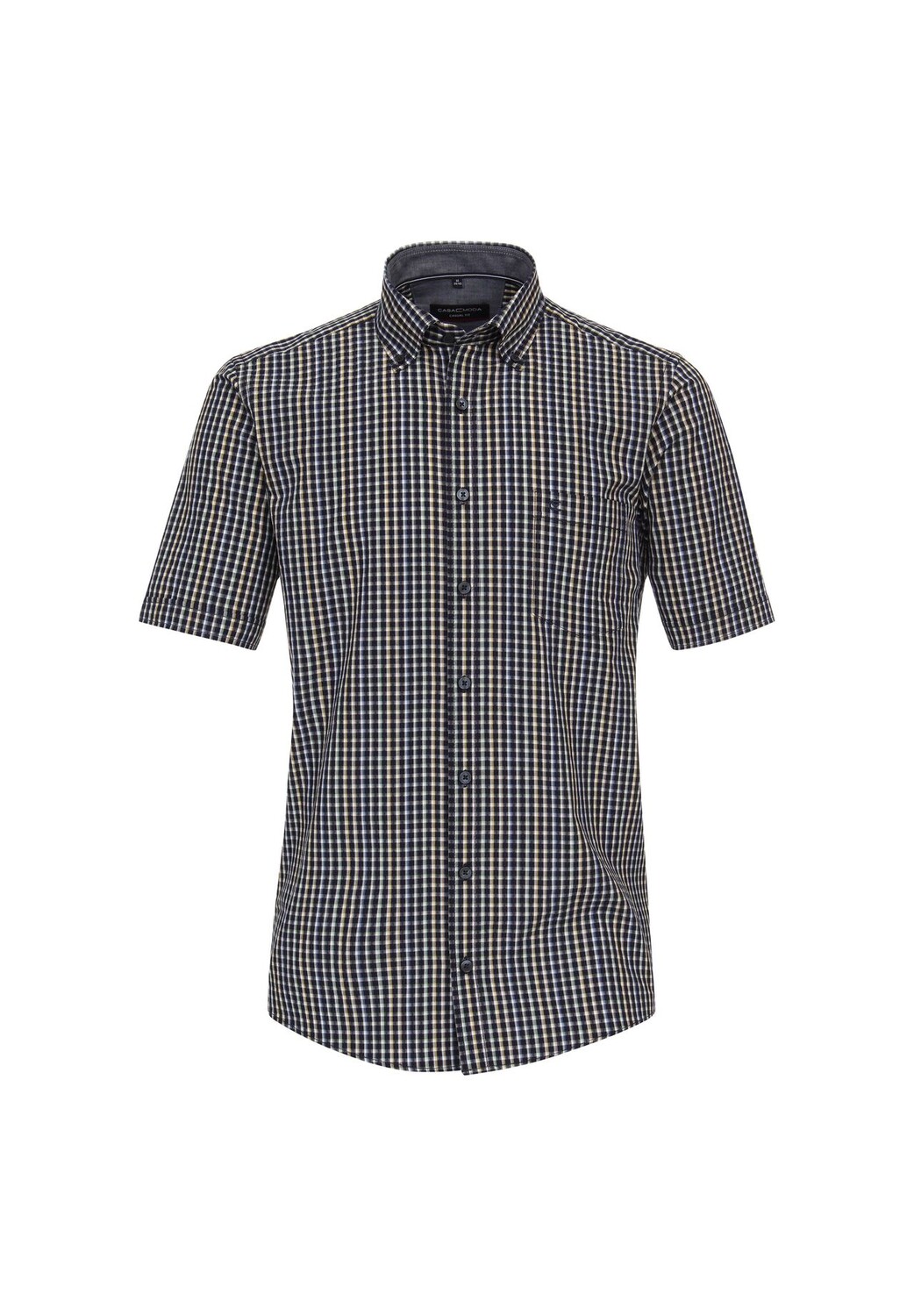 Мужская повседневная рубашка в клетку с короткими рукавами, повседневного кроя CASAMODA, темно-синий
Мужская повседневная рубашка в клетку с короткими рукавами, повседневного кроя CASAMODA, темно-синий