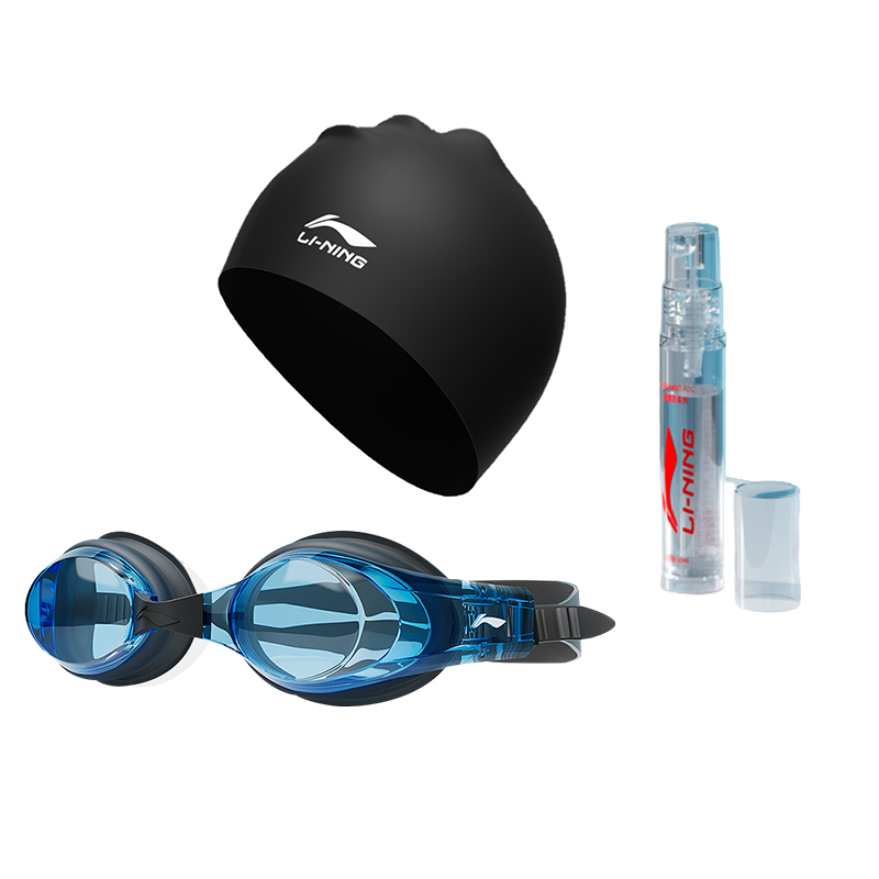 LINING Очки силиконовые унисекс Black/Blue
LINING Очки силиконовые унисекс Black/Blue