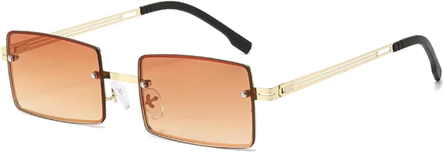 Солнцезащитные очки с защитой от УФ-излучения UV400 | Без оправы с градиентным покрытием | Для женщин и мужчин | Для занятий спортом на открытом воздухе и вождения DSVIGF, Gold-brown
Солнцезащитные очки с защитой от УФ-излучения UV400 | Без оправы с градиентным покрытием | Для женщин и мужчин | Для занятий спортом на открытом воздухе и вождения DSVIGF, Gold-brown