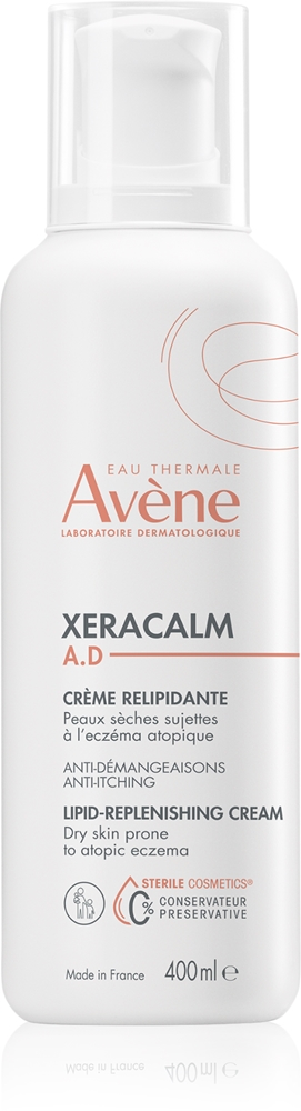 Липидовосстанавливающий крем Xeracalm для сухой и атопической кожи Avène, 400 мл
Липидовосстанавливающий крем Xeracalm для сухой и атопической кожи Avène, 400 мл