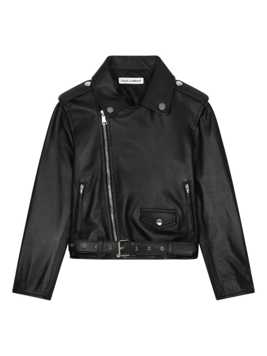 Dolce & Gabbana Kids байкерская куртка, черный
Dolce & Gabbana Kids байкерская куртка, черный