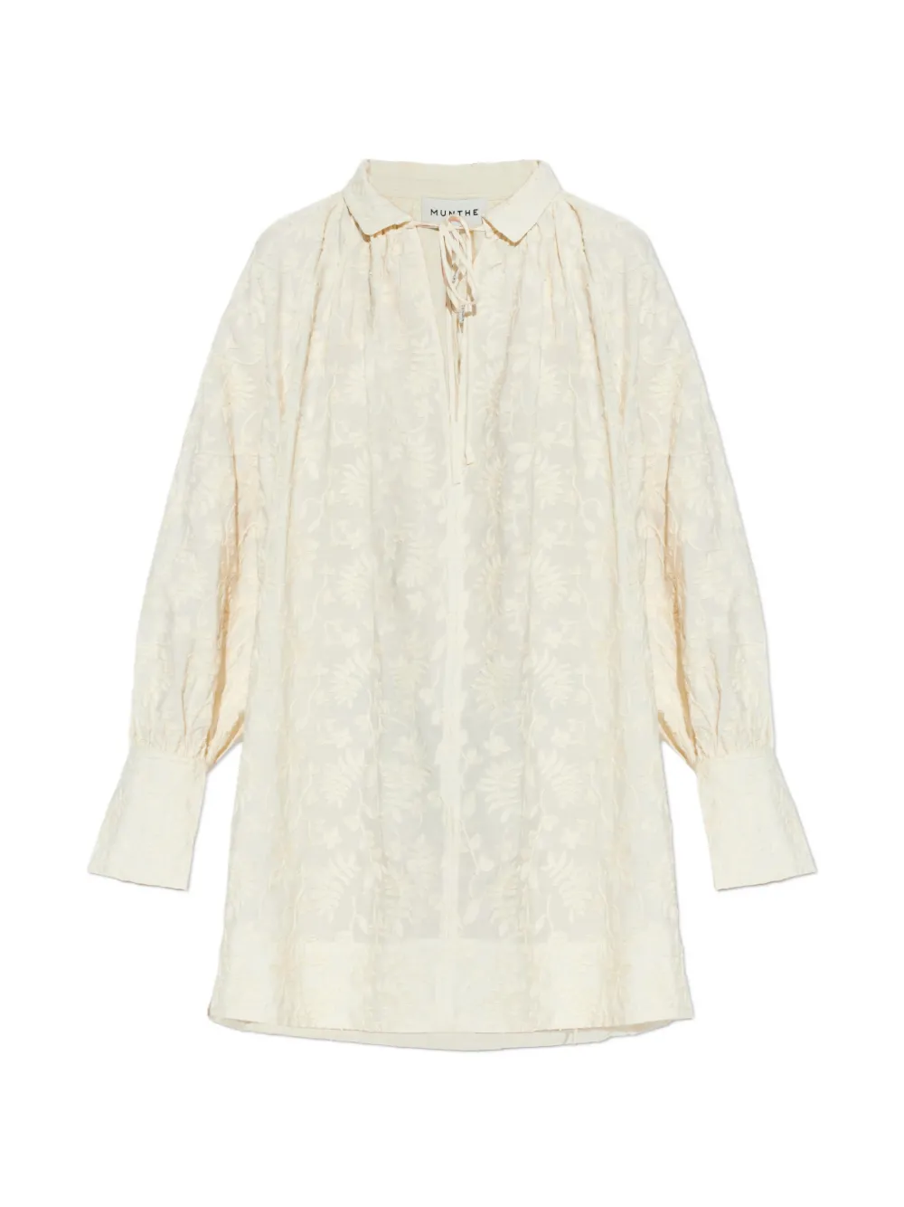 Мини-платье Betulli с цветочным принтом и завязкой на шее Munthe, бежевый
Мини-платье Betulli с цветочным принтом и завязкой на шее Munthe, бежевый