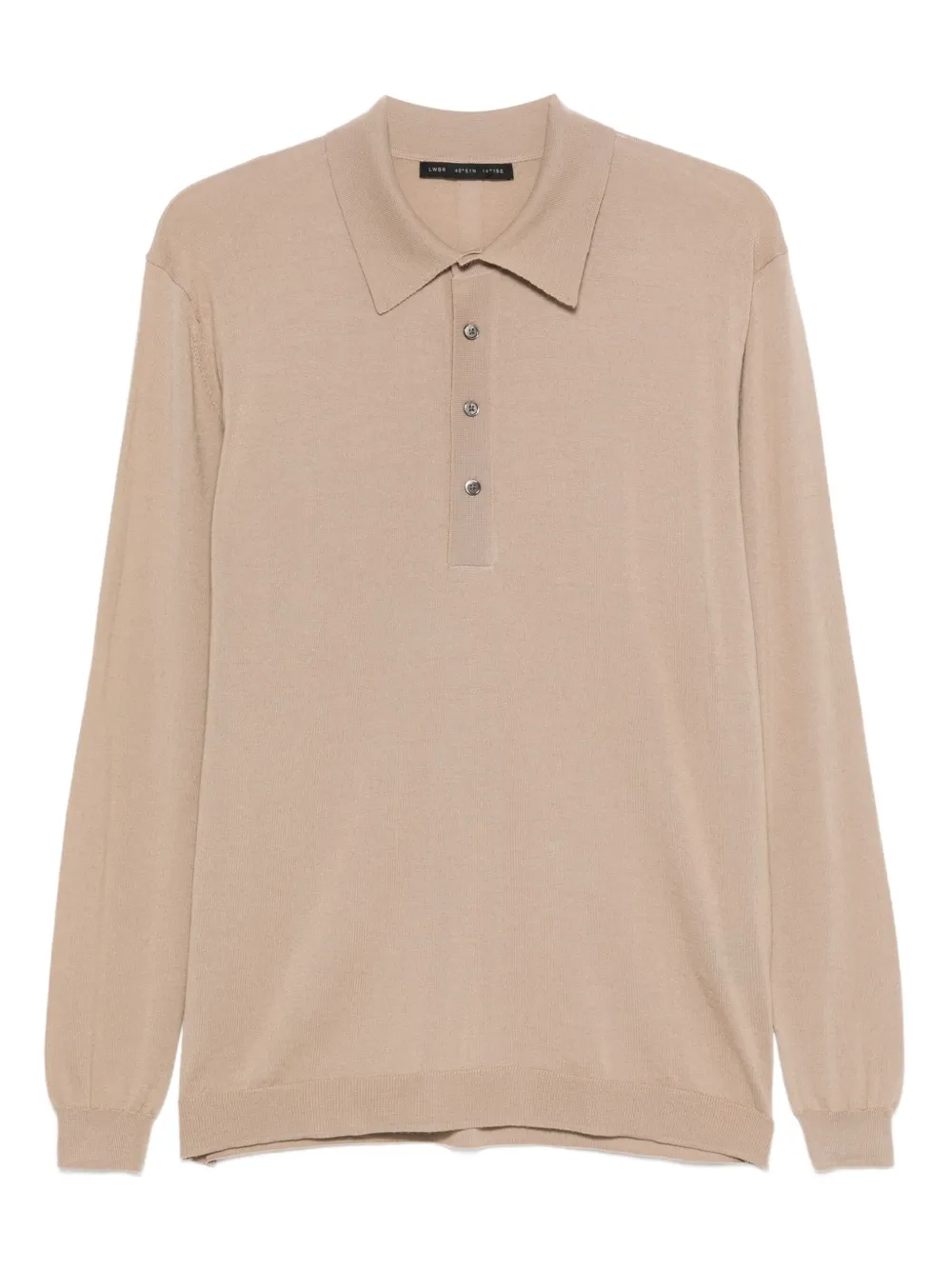 Поло с длинными рукавами на пуговицах Low Brand, нейтральный
Поло с длинными рукавами на пуговицах Low Brand, нейтральный