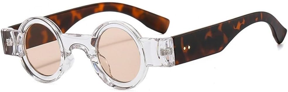 Маленькие круглые солнцезащитные очки для женщин с прозрачными линзами Ocean Lens UV400, для мужчин в стиле панк с заклепками, для занятий спортом на открытом воздухе, бега и езды на велосипеде LXLHWN, Clear Champagne
Маленькие круглые солнцезащитные очки для женщин с прозрачными линзами Ocean Lens UV400, для мужчин в стиле панк с заклепками, для занятий спортом на открытом воздухе, бега и езды на велосипеде LXLHWN, Clear Champagne