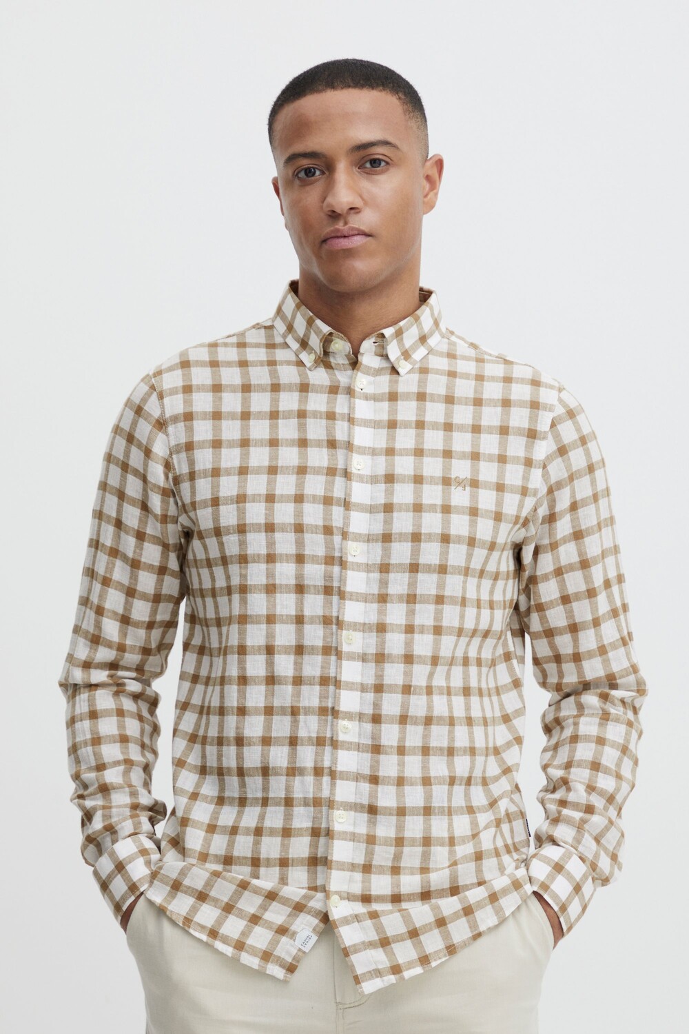 Рубашка CASUAL FRIDAY Langarm CFAnton 53 LS BD 20504583, синий 
Рубашка CASUAL FRIDAY Langarm CFAnton 53 LS BD 20504583, синий