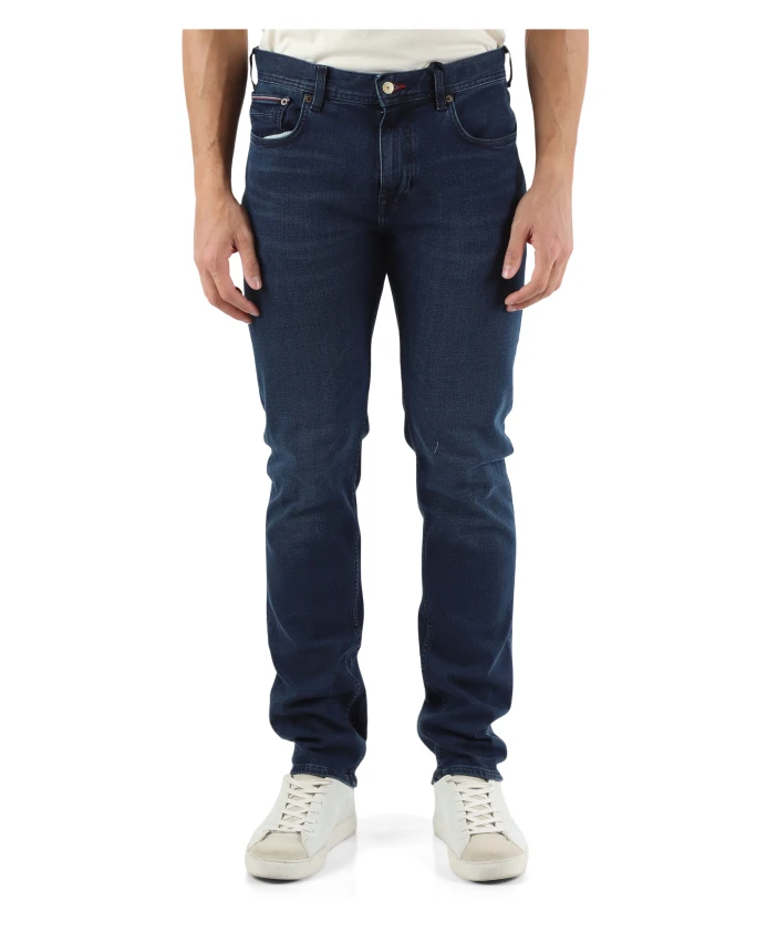 Джинсы прямого кроя Denton с пятью карманами Tommy Hilfiger, синий
Джинсы прямого кроя Denton с пятью карманами Tommy Hilfiger, синий