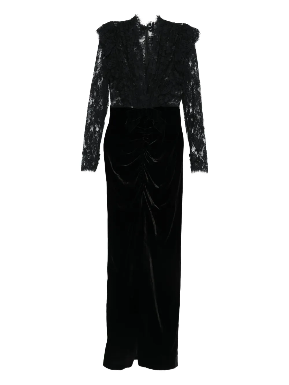 Платье с кружевными украшениями Alessandra Rich, черный
Платье с кружевными украшениями Alessandra Rich, черный