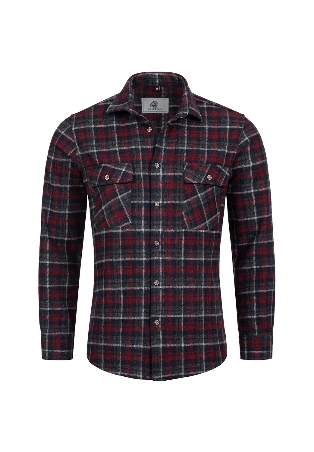 Рубашка Рубашка в клетку стандартного кроя Rock Creek, красный
Рубашка Рубашка в клетку стандартного кроя Rock Creek, красный