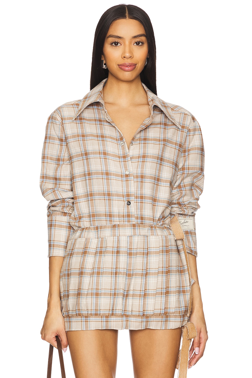 Рубашка на пуговицах Milkwhite, beige
Рубашка на пуговицах Milkwhite, beige