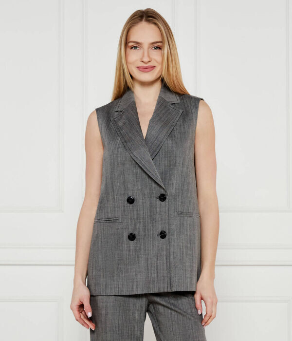 Жилет женский Max&Co. шерстяной двубортный, серый
Жилет женский Max&Co. шерстяной двубортный, серый