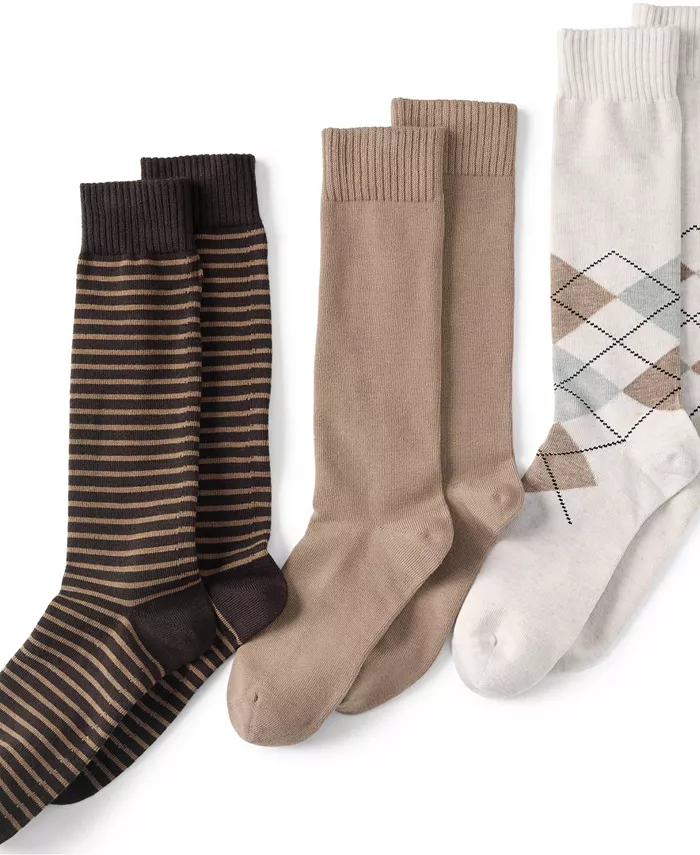 Мужские креативные носки для костюма, набор из 3 пар Lands' End, мультиколор
Мужские креативные носки для костюма, набор из 3 пар Lands' End, мультиколор