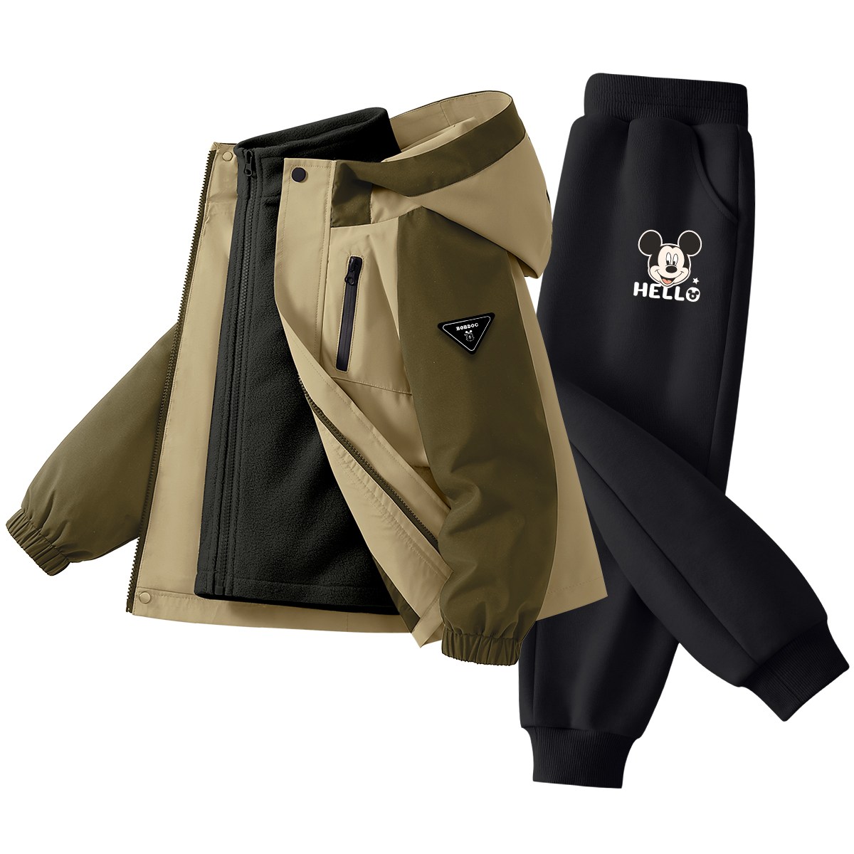 Детская повседневная спортивная одежда Disney, черный
Детская повседневная спортивная одежда Disney, черный